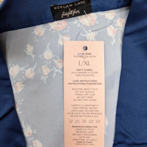 NWT Morgan Lane x FabFitFun Floral Robe L/XL - Picture 2 of 8